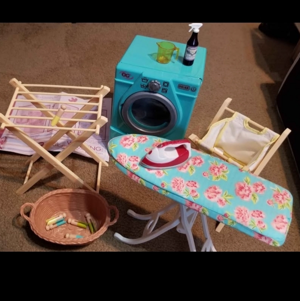 Our Generation Tumble and Spin Laundry Set